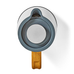 Nedis Vannkoker | 1.7 l | Soft-Touch | Hvit | Roterbar 360 grader | Skjult varmeelement | Strix® kontroll | Koketørr beskyttelse