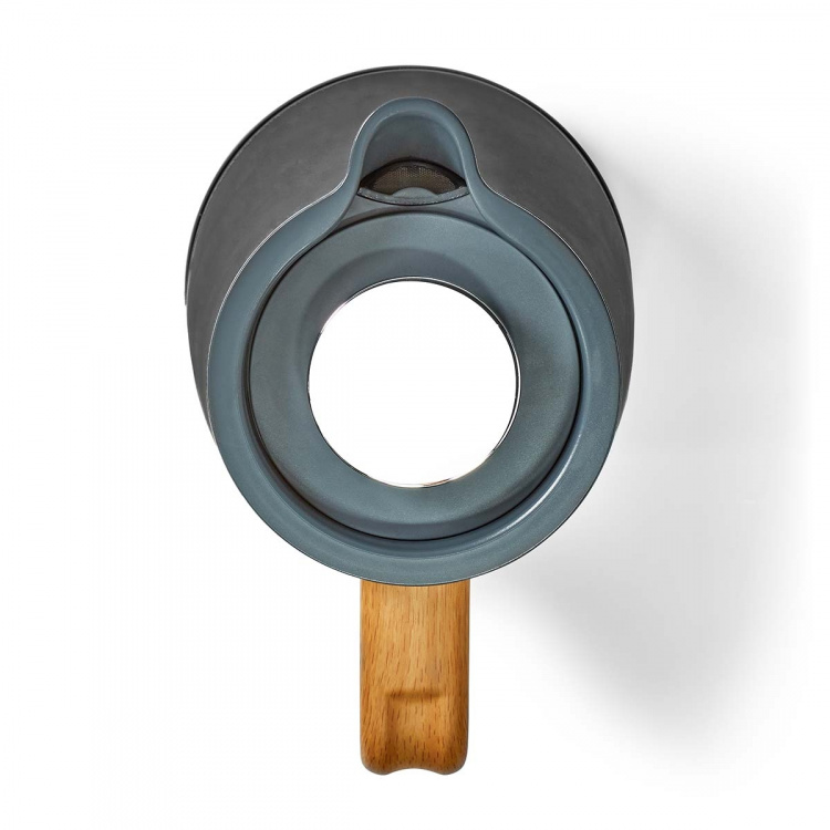 Nedis Vannkoker | 1.7 l | Soft-Touch | Grå | Roterbar 360 grader | Skjult varmeelement | Strix® kontroll | Koketørr beskyttelse Nedis Vannkoker | 1.7 l | Soft-Touch | Grå | Roterbar 360 grader | Skjult varmeelement | Strix® kontroll | Koketørr beskyttelse