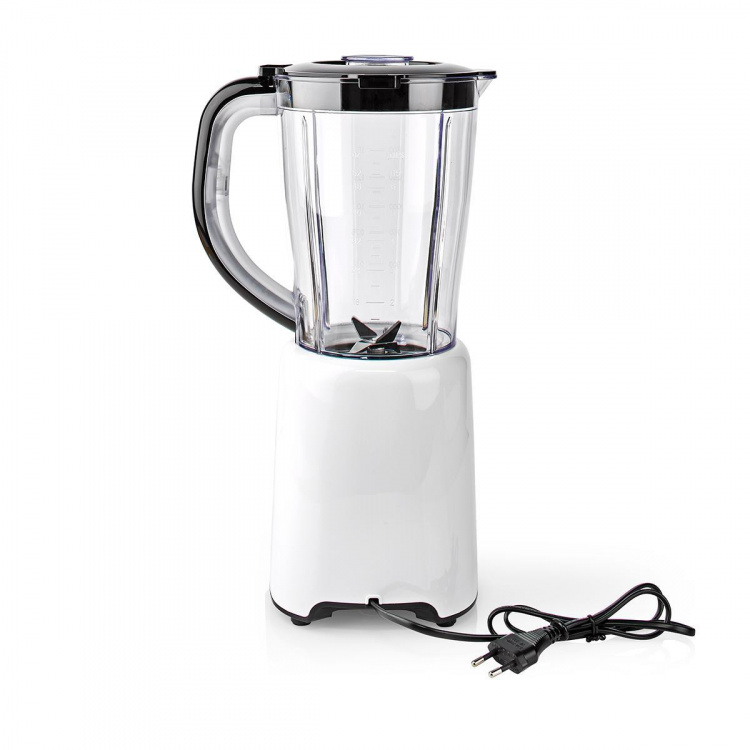 Nedis Stand Blender | 800 W | 1.5 l | Plast | 2 Hastighetsinnstillinger | Hvit Nedis Stand Blender | 800 W | 1.5 l | Plast | 2 Hastighetsinnstillinger | Hvit