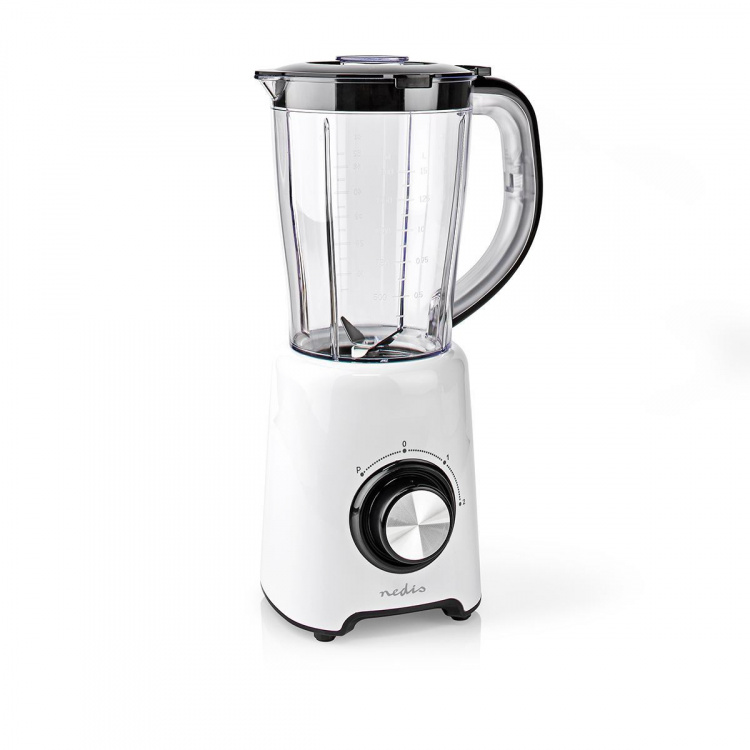 Nedis Stand Blender | 800 W | 1.5 l | Plast | 2 Hastighetsinnstillinger | Hvit Nedis Stand Blender | 800 W | 1.5 l | Plast | 2 Hastighetsinnstillinger | Hvit