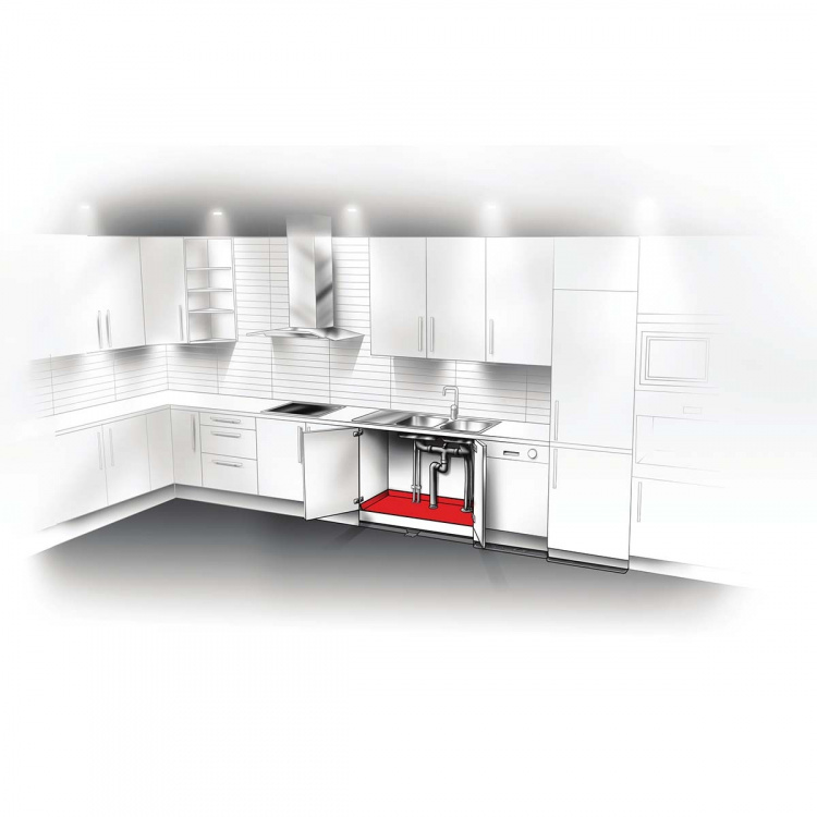 Tollco Benkeplateinnsats Universal 60 cm