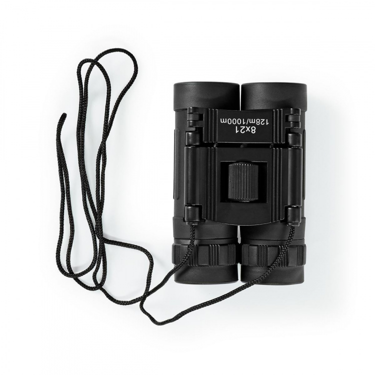 Nedis Kikkert | Forstørrelse: 8 x | Objektiv diameter: 21 mm | Synsfelt: 128 m | Reiseveske inkludert | Sort