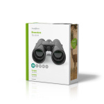 Nedis Kikkert | Forstørrelse: 10 x | Objektiv diameter: 42 mm | Synsfelt: 96 m | Reiseveske inkludert | Sort