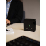 CO2-måler C2M L 4050 / Overvåking av luftkvalitet (med display og akustisk signal, med integrert batteri, opptil 12 timers drift)