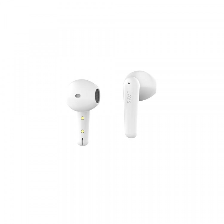 JAYS Hodetelefon t-Six TWS True Wireless In-Ear Hvit