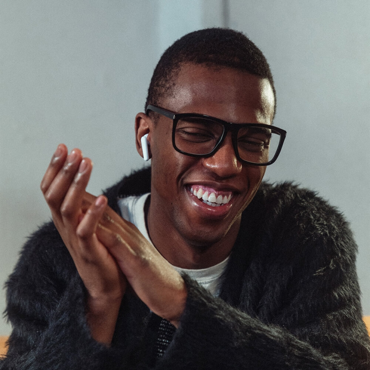 JAYS Hodetelefon t-Six TWS True Wireless In-Ear Hvit