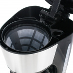 Emerio Kaffetrakter 1000Watt 1,25l rustfritt stål