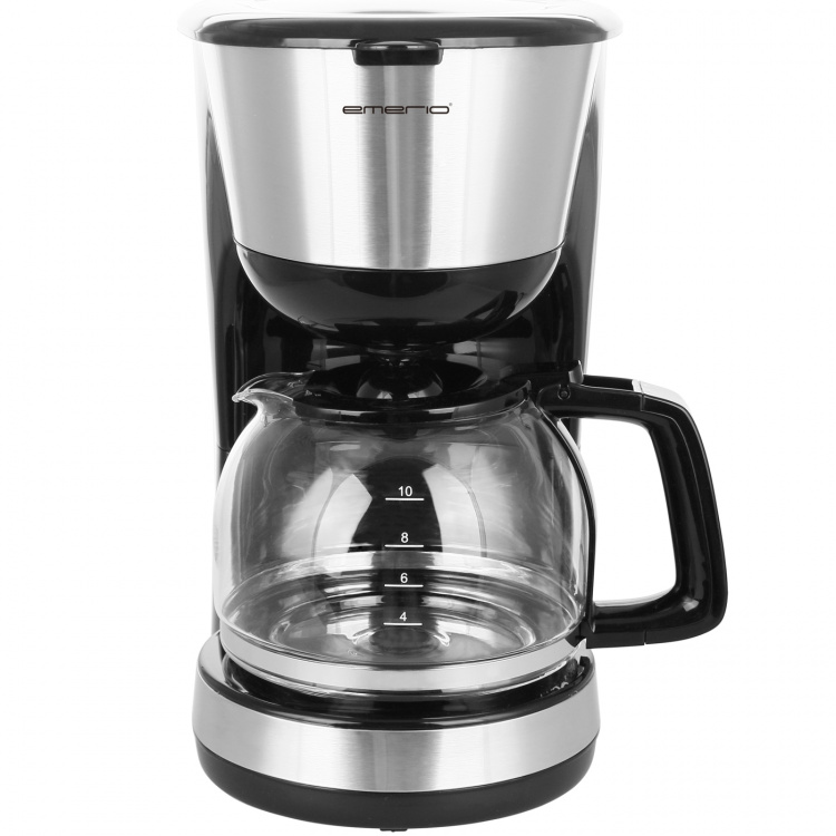 Emerio Kaffetrakter 1000Watt 1,25l rustfritt stål