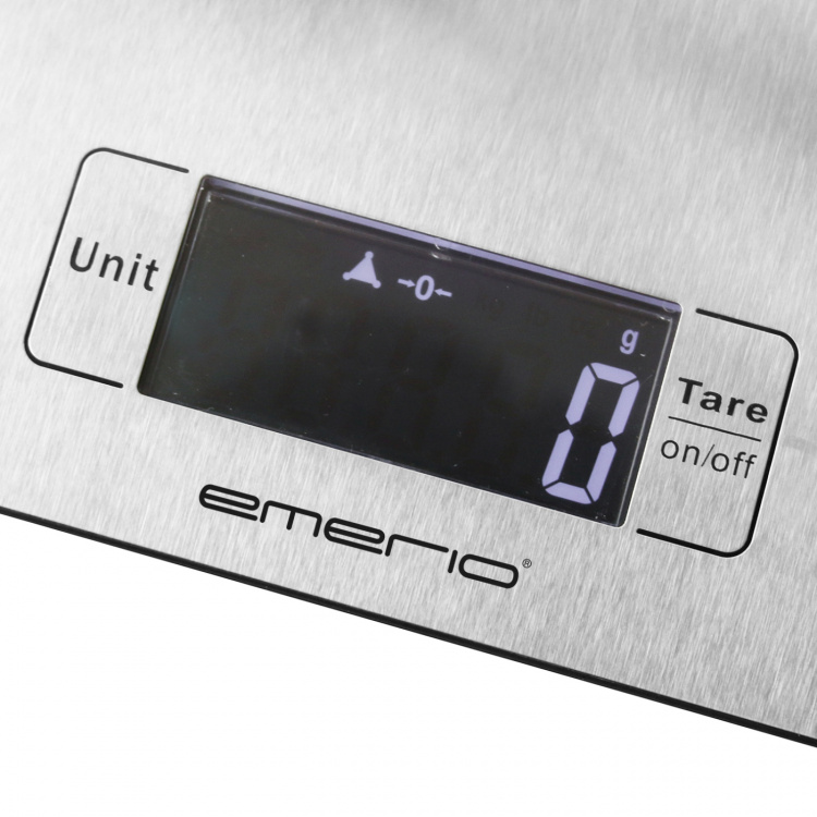 Emerio Kjøkkenvekt maks vekt 7 kg Tara Funktion Digital Emerio Kjøkkenvekt maks vekt 7 kg Tara Funktion Digital