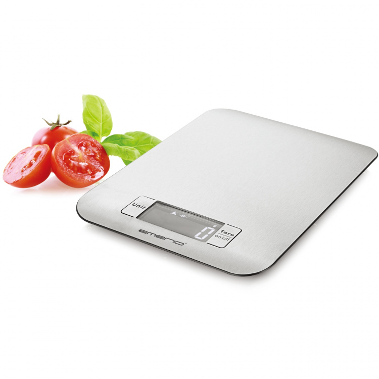 Emerio Kjøkkenvekt maks vekt 7 kg Tara Funktion Digital Emerio Kjøkkenvekt maks vekt 7 kg Tara Funktion Digital