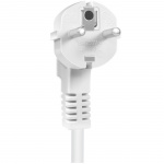 LogiLink 5-veis strømskinne med fjernkontroll 433 MHz 1,5 m hvit