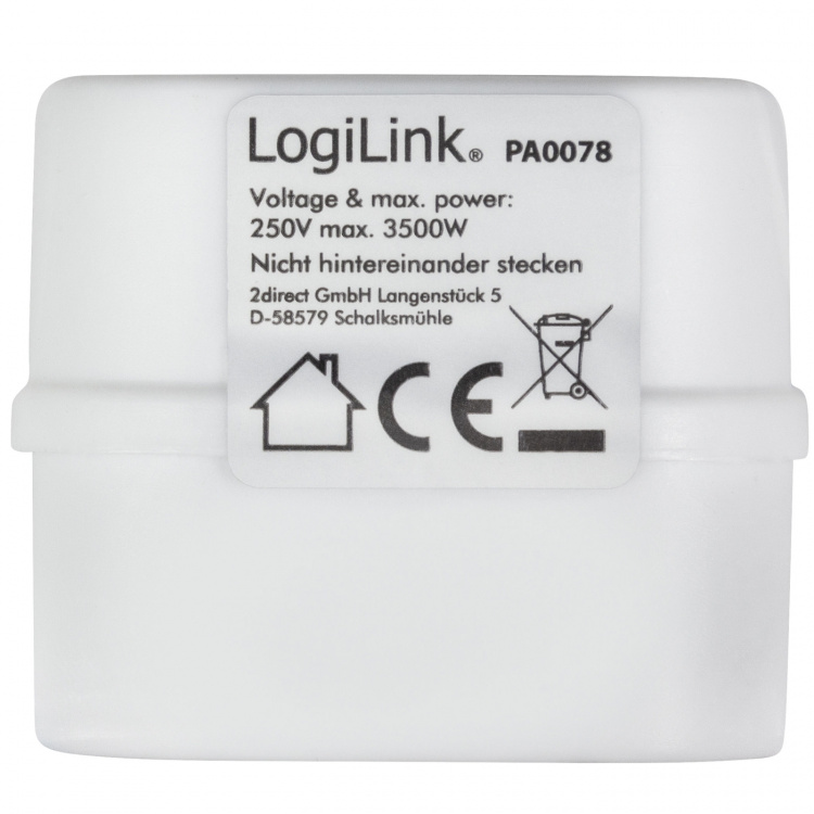 LogiLink Overspenningsvern 1-veis LogiLink Overspenningsvern 1-veis