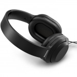 Philips Over-ear-hodetelefoner med ledning, svart