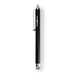 Nedis Stylus | Brukes til: Smarttelefon / Tablett | Copper-Cloth Tip | 1 stk. | Med klipp | Sort