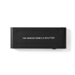 Nedis HDMI ™ Splitter | 4-Port port(s) | HDMI ™ -inngang | 4x HDMI™ Utgang | 4K@60Hz | 18 Gbps | Metall | Antrasitt