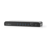 Nedis HDMI ™ Splitter | 4-Port port(s) | HDMI ™ -inngang | 4x HDMI™ Utgang | 4K@60Hz | 18 Gbps | Metall | Antrasitt