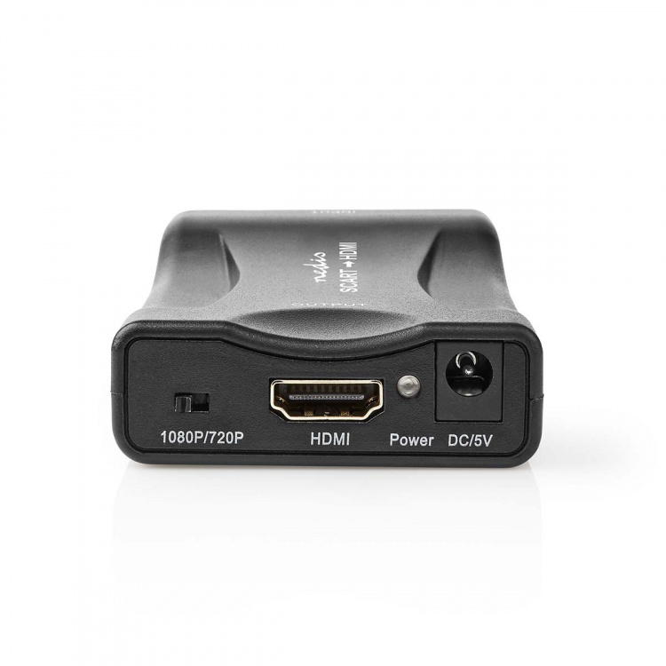 Nedis HDMI ™ Converter | SCART Female | 1x HDMI™ Output | 1-veis | 1080p | 1.2 Gbps | ABS | Sort
