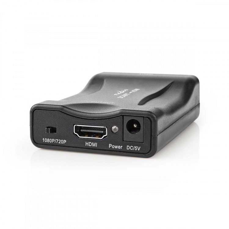 Nedis HDMI ™ Converter | SCART Female | 1x HDMI™ Output | 1-veis | 1080p | 1.2 Gbps | ABS | Sort