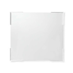 Nedis Stå for vaskemaskin og tørketrommel | Trådkurv | 200 kg | Hvit