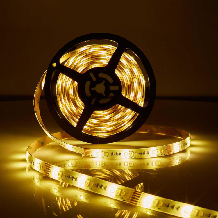 Nedis SmartLife LED-Stripe | Kald Hvit / RGB / Varm Hvit | SMD | 5.00 m | IP44 | 2700 - 6500 K | 960 lm | Android™ / IOS