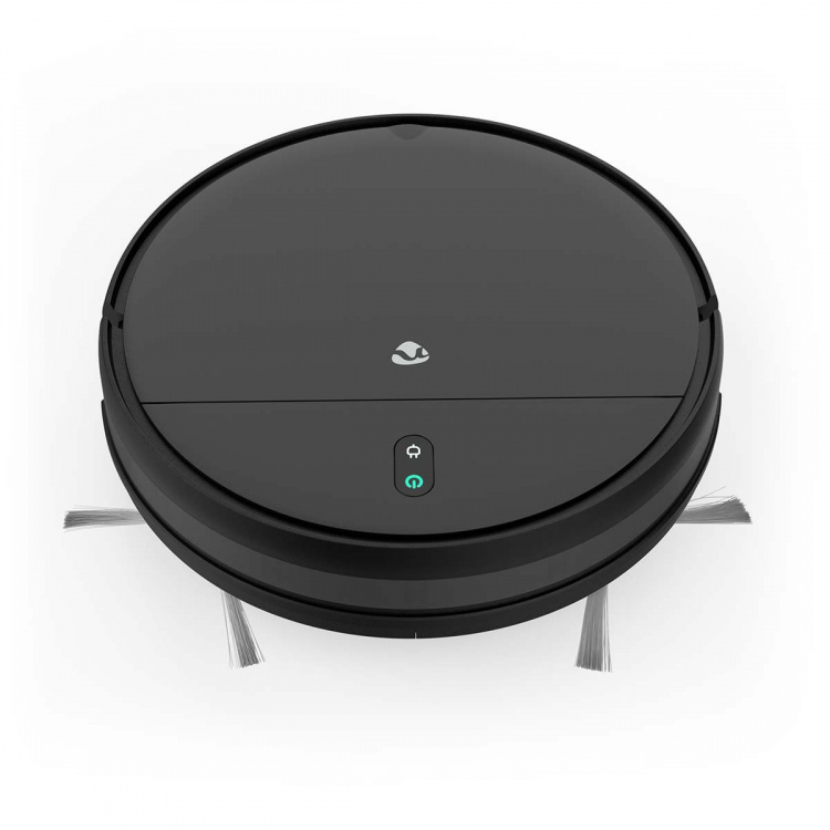Nedis SmartLife Robot Støvsuger | Tilfeldig | Wi-Fi | Kapasitet Collection Reservoir: 0.2 l | Automatsik lading | Maksimal driftstid: 1.8 timer | Sort | Android™ / IOS Nedis SmartLife Robot Støvsuger | Tilfeldig | Wi-Fi | Kapasitet Collection Reservoir: 0.2 l | Automatsik lading | Maksimal driftstid: 1.8 timer | Sort | Android™ / IOS
