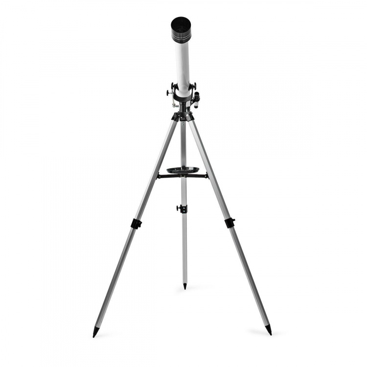 Nedis Teleskop | Blenderåpning: 50 mm | Brennvidde: 600 mm | Finderscope: 5 x 24 | Maksimal arbeidshøyde: 125 cm | Tripod | Hvit / Sort Nedis Teleskop | Blenderåpning: 50 mm | Brennvidde: 600 mm | Finderscope: 5 x 24 | Maksimal arbeidshøyde: 125 cm | Tripod | Hvit / Sort