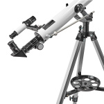 Nedis Teleskop | Blenderåpning: 50 mm | Brennvidde: 600 mm | Finderscope: 5 x 24 | Maksimal arbeidshøyde: 125 cm | Tripod | Hvit / Sort Nedis Teleskop | Blenderåpning: 50 mm | Brennvidde: 600 mm | Finderscope: 5 x 24 | Maksimal arbeidshøyde: 125 cm | Tripod | Hvit / Sort