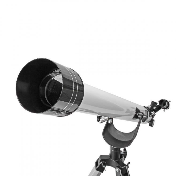 Nedis Teleskop | Blenderåpning: 50 mm | Brennvidde: 600 mm | Finderscope: 5 x 24 | Maksimal arbeidshøyde: 125 cm | Tripod | Hvit / Sort Nedis Teleskop | Blenderåpning: 50 mm | Brennvidde: 600 mm | Finderscope: 5 x 24 | Maksimal arbeidshøyde: 125 cm | Tripod | Hvit / Sort