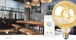 Nedis SmartLife LED Lyspære | E27 | 360 lm | 4.90 W | Varm til avkjølt hvitt | 1800 - 6500 K | Glass | Android™ / IOS | Globe | 1 stk Nedis SmartLife LED Lyspære | E27 | 360 lm | 4.90 W | Varm til avkjølt hvitt | 1800 - 6500 K | Glass | Android™ / IOS | Globe | 1 stk