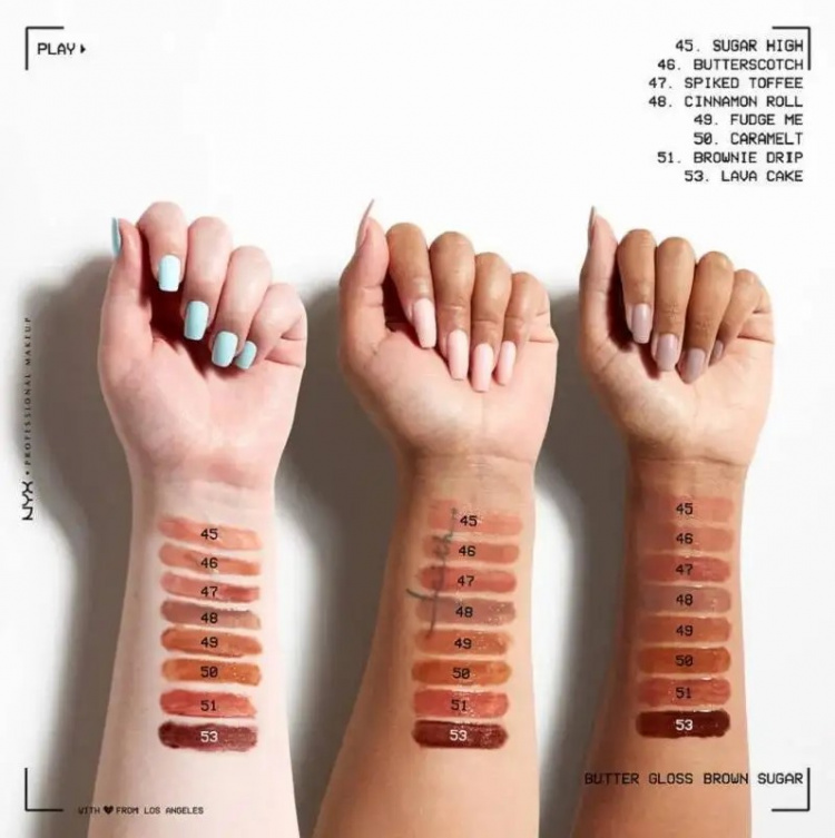 NYX PROFESSIONAL MAKEUP Butter Lip Gloss - Brownie Drip