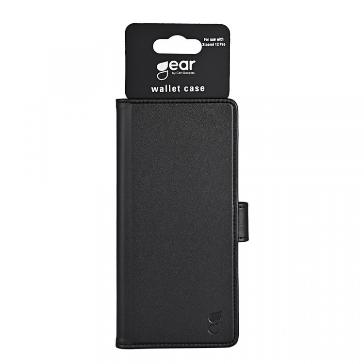 Gear Lommebokdeksel Svart - Xiaomi 12 Pro Gear Lommebokdeksel Svart - Xiaomi 12 Pro