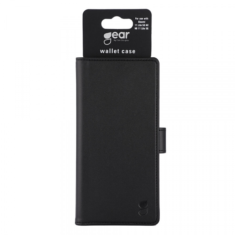 Gear Lommebokdeksel Svart - Xiaomi 11 Lite 5G Gear Lommebokdeksel Svart - Xiaomi 11 Lite 5G