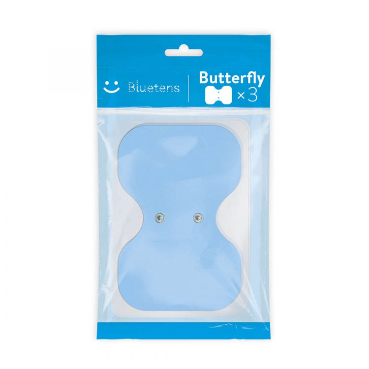 Bluetens Elektroder Butterfly for Clip Trådløs 3-pk