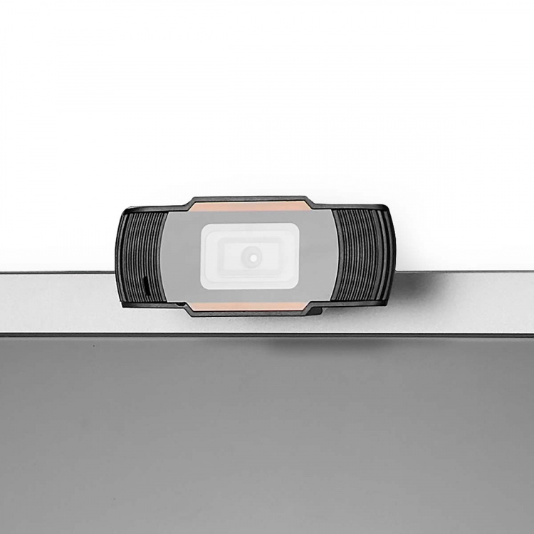 Nedis Webkamera | Full HD@30fps | Fast Fokus | Built-In Microphone | Sort