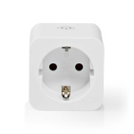 Nedis SmartLife Smart Plug | IP21 | Efektmåler | 3680 W | Type F (CEE 7/3) | 0 - 55 °C | Android™ / IOS | Hvit | 1 stk Nedis SmartLife Smart Plug | IP21 | Efektmåler | 3680 W | Type F (CEE 7/3) | 0 - 55 °C | Android™ / IOS | Hvit | 1 stk