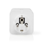 Nedis SmartLife Smart Plug | IP21 | Efektmåler | 3680 W | Type F (CEE 7/3) | 0 - 55 °C | Android™ / IOS | Hvit | 1 stk Nedis SmartLife Smart Plug | IP21 | Efektmåler | 3680 W | Type F (CEE 7/3) | 0 - 55 °C | Android™ / IOS | Hvit | 1 stk