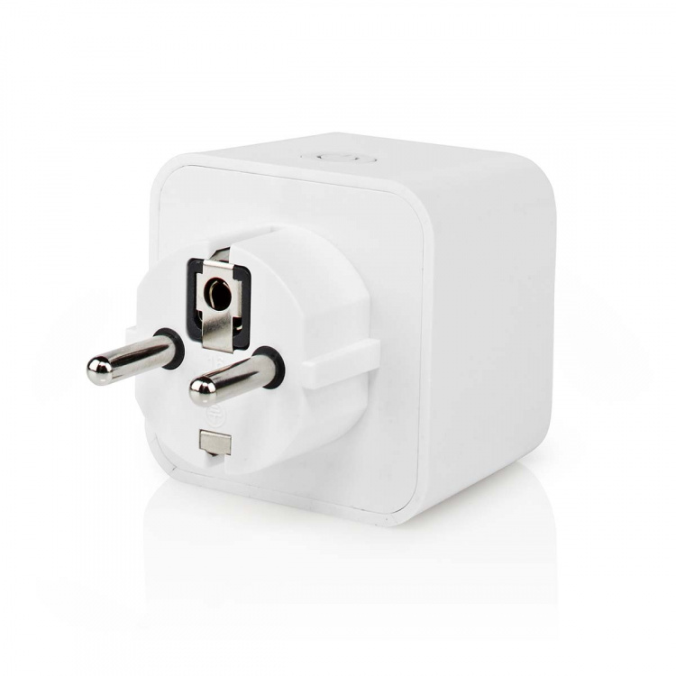 Nedis SmartLife Smart Plug | IP21 | Efektmåler | 3680 W | Type F (CEE 7/3) | 0 - 55 °C | Android™ / IOS | Hvit | 1 stk Nedis SmartLife Smart Plug | IP21 | Efektmåler | 3680 W | Type F (CEE 7/3) | 0 - 55 °C | Android™ / IOS | Hvit | 1 stk