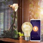 Nedis SmartLife LED Lyspære | E27 | 360 lm | 4.90 W | Varm til avkjølt hvitt | 1800 - 6500 K | Glass | Android™ / IOS | pære | 1 stk Nedis SmartLife LED Lyspære | E27 | 360 lm | 4.90 W | Varm til avkjølt hvitt | 1800 - 6500 K | Glass | Android™ / IOS | pære | 1 stk