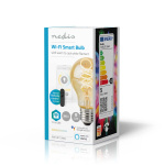 Nedis SmartLife LED Lyspære | E27 | 360 lm | 4.90 W | Varm til avkjølt hvitt | 1800 - 6500 K | Glass | Android™ / IOS | pære | 1 stk Nedis SmartLife LED Lyspære | E27 | 360 lm | 4.90 W | Varm til avkjølt hvitt | 1800 - 6500 K | Glass | Android™ / IOS | pære | 1 stk