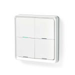 Nedis SmartLife Veggbryter | Wall Mount | Android™ / IOS | Plast | Hvit Nedis SmartLife Veggbryter | Wall Mount | Android™ / IOS | Plast | Hvit
