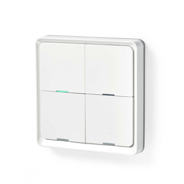 Nedis SmartLife Veggbryter | Wall Mount | Android™ / IOS | Plast | Hvit Nedis SmartLife Veggbryter | Wall Mount | Android™ / IOS | Plast | Hvit