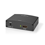 Nedis HDMI ™ Converter | VGA Female / 2x RCA Male | 1x HDMI™ Output | 1-veis | 1080p | 1.65 Gbps | Aluminium | Antrasitt