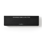 Nedis HDMI ™ Splitter | 8-Port port(s) | HDMI ™ -inngang | 8x HDMI™ utgang | 4K@60Hz | 18 Gbps | Metall | Antrasitt