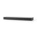 Nedis HDMI ™ Splitter | 8-Port port(s) | HDMI ™ -inngang | 8x HDMI™ utgang | 4K@60Hz | 18 Gbps | Metall | Antrasitt