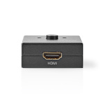 Nedis HDMI ™ Switch | 3-Port port(s) | 1x HDMI™ Input / 2x HDMI™ Input | 1x HDMI™ Output / 2x HDMI™ Output | 4K@60Hz | 6 Gbps | Metall | Antrasitt Nedis HDMI ™ Switch | 3-Port port(s) | 1x HDMI™ Input / 2x HDMI™ Input | 1x HDMI™ Output / 2x HDMI™ Output | 4K@60Hz | 6 Gbps | Metall | Antrasitt