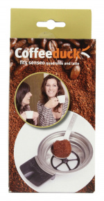 Ecopad Coffeeduck Senseo Maskiner Sølv/Sort