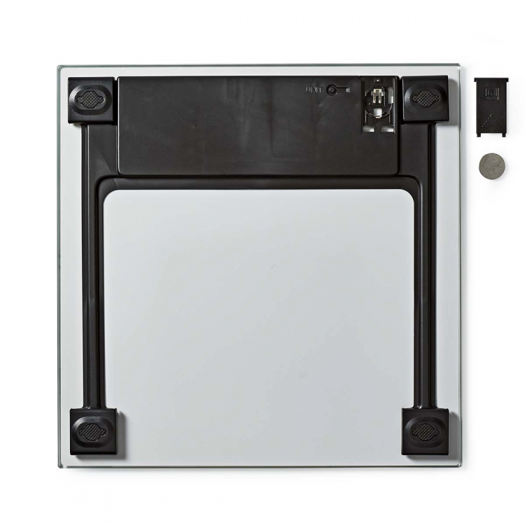 Nedis Personvekt | Digital | Hvit | Herdet Glass | Maksimal vekttrykk: 150 kg Nedis Personvekt | Digital | Hvit | Herdet Glass | Maksimal vekttrykk: 150 kg