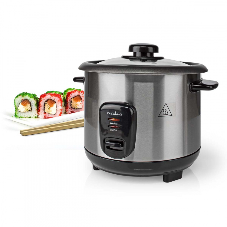 Nedis Riskoker | 1 l | 400 W | Non-stick belegg | Avtagbar bolle | Automatisk avstengning