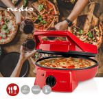 Nedis Pizzaovn og Grill | 30 cm | Justerbar temperaturkontroll | 1800 W