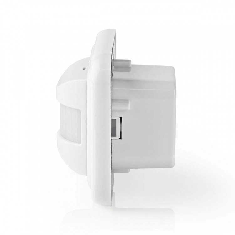 Nedis Bevegelsessensor | Innendørs | 2-wire / 3-Wire | Type F (CEE 7/7) | 160 ° | 5 - 200 W | 200 W | 500 W | 3 - 2000 Lux | Sensorteknologi: PIR | Sensor rekkevidde: 0.0 - 9.0 m Nedis Bevegelsessensor | Innendørs | 2-wire / 3-Wire | Type F (CEE 7/7) | 160 ° | 5 - 200 W | 200 W | 500 W | 3 - 2000 Lux | Sensorteknologi: PIR | Sensor rekkevidde: 0.0 - 9.0 m